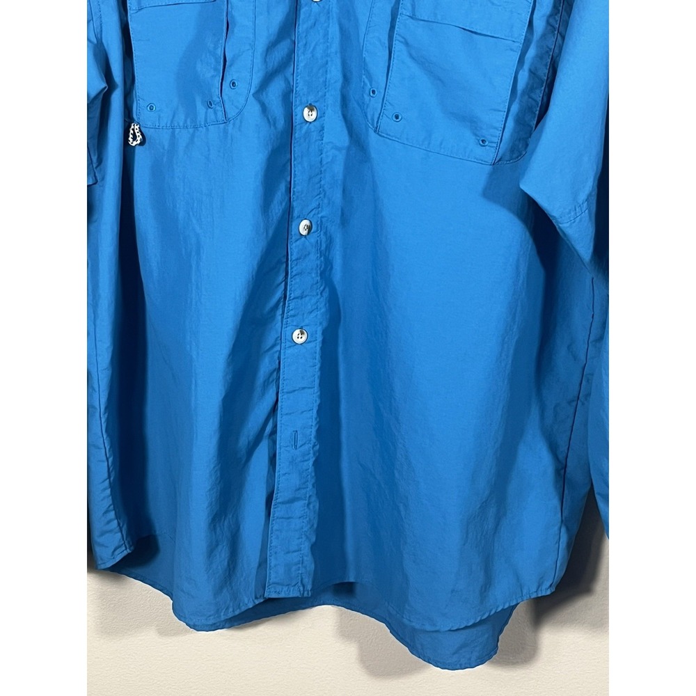 (2) Columbia PFG Shirt Mens Large Long Sleeve Vented Fishing Outdoor Bundle - Picture 4 of 16